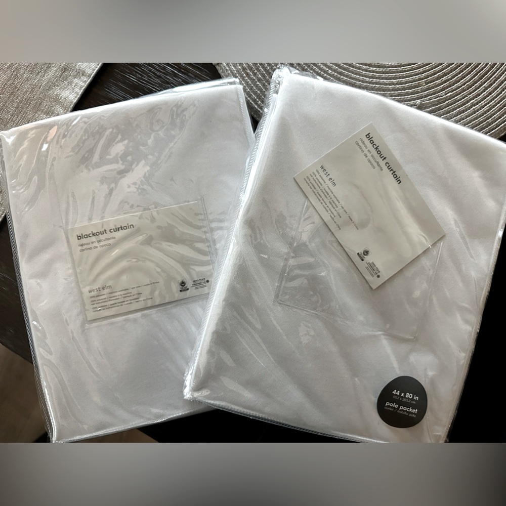 West Elm Blackout Curtains